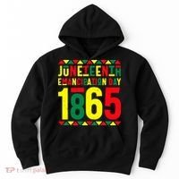 Emancipation Day Juneteenth African 1865 Freedom American Hoodie thumb 0
