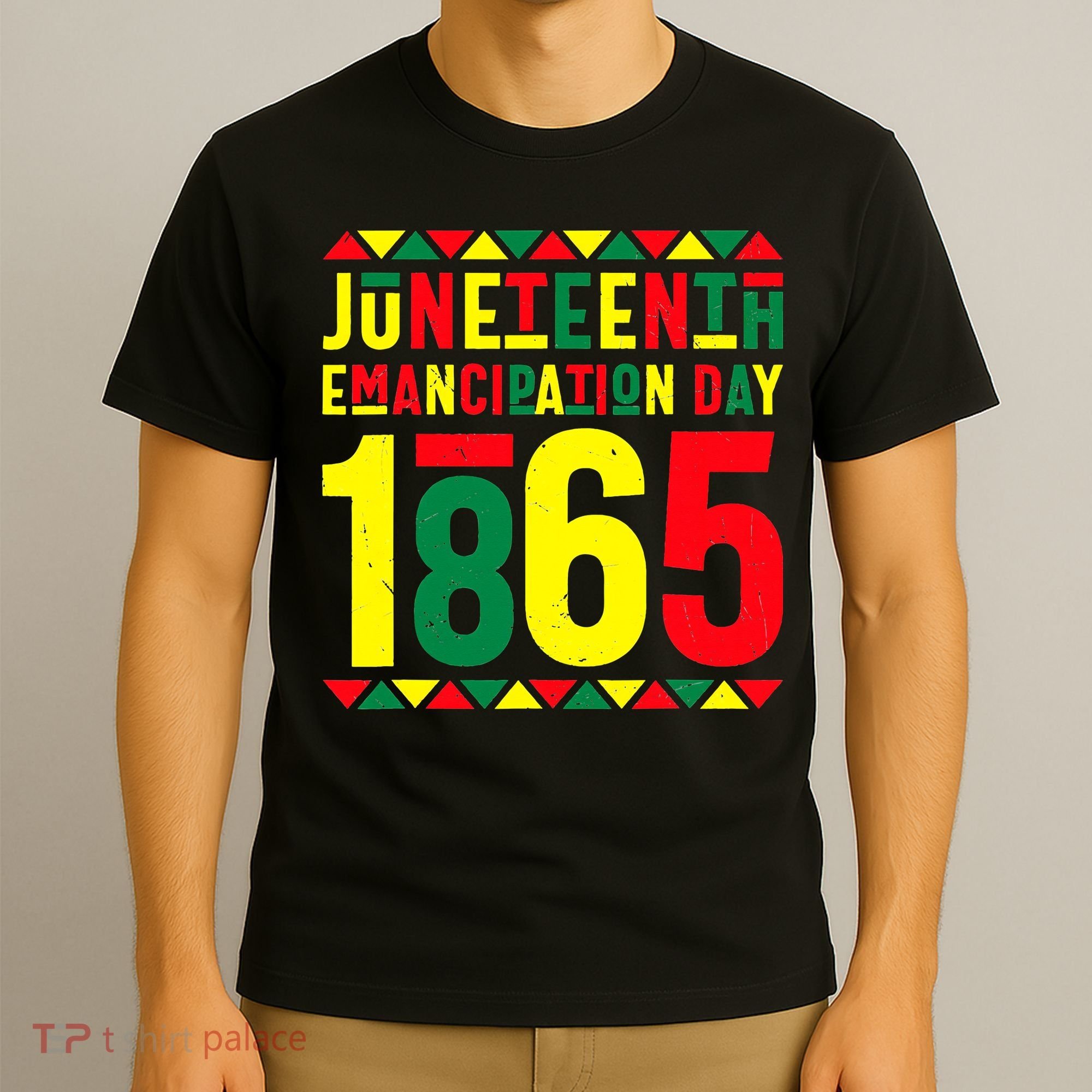 Emancipation Day Juneteenth African 1865 Freedom American T-Shirt