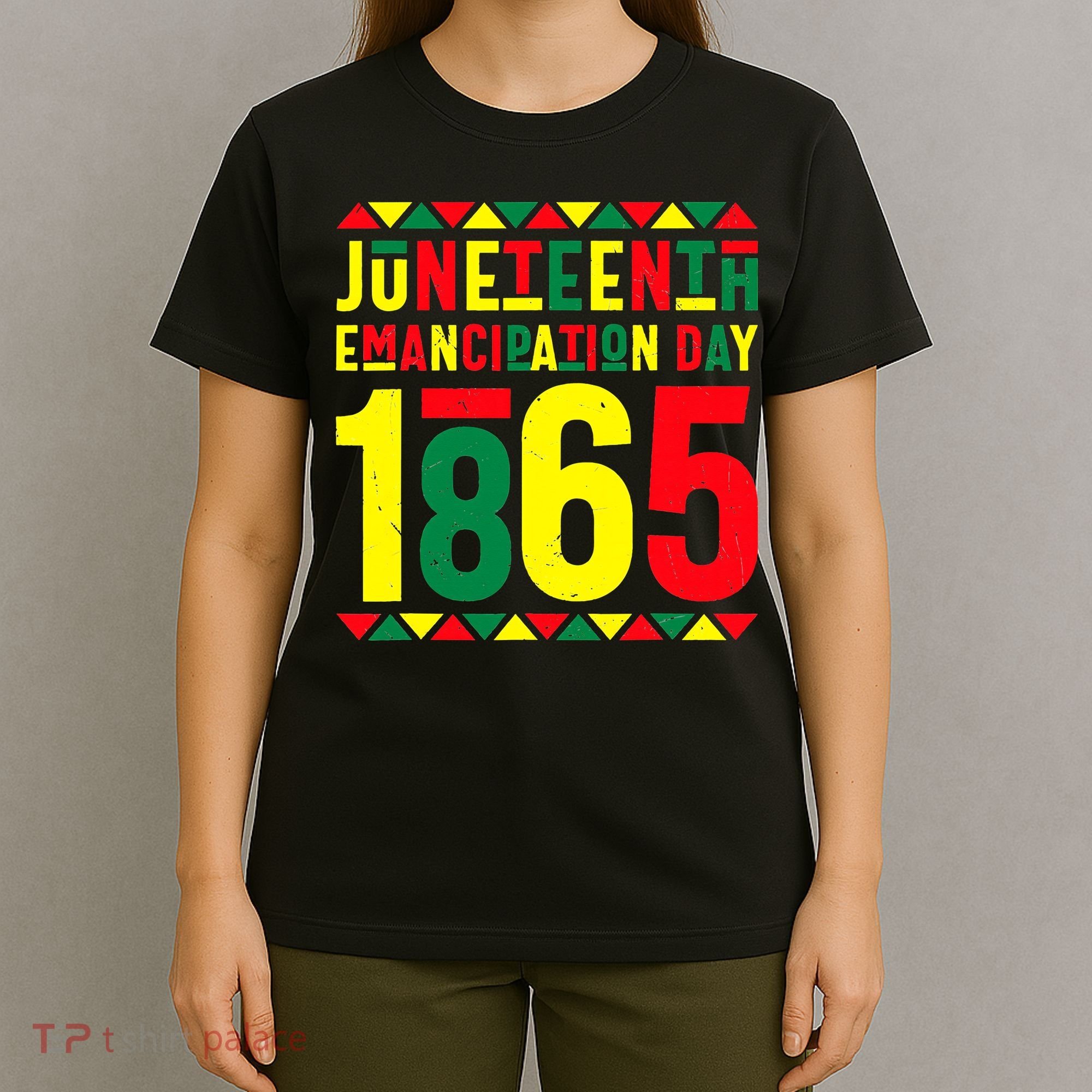 Emancipation Day Juneteenth African 1865 Freedom American T-Shirt