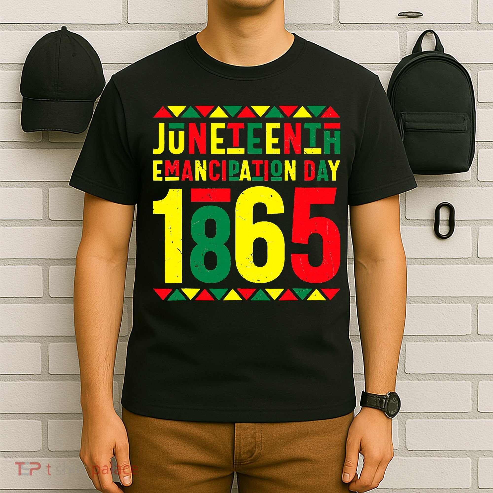 Emancipation Day Juneteenth African 1865 Freedom American T-Shirt