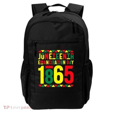 Emancipation Day Juneteenth African 1865 Freedom American Backpack