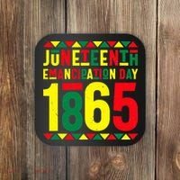 Emancipation Day Juneteenth African 1865 Freedom American Coaster thumb 0