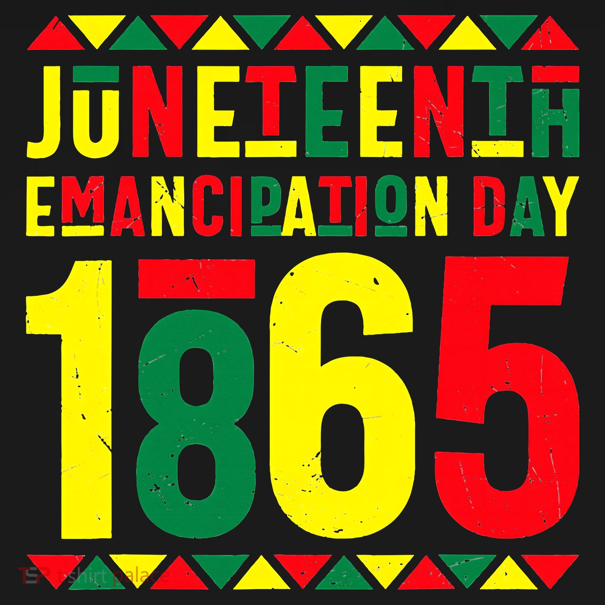 Emancipation Day Juneteenth African 1865 Freedom American Coaster