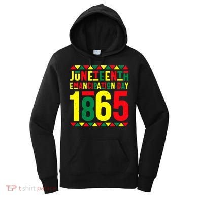Emancipation Day Juneteenth African 1865 Freedom American Women's Hoodie