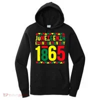 Emancipation Day Juneteenth African 1865 Freedom American Women's Hoodie thumb 0
