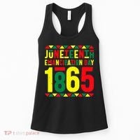 Emancipation Day Juneteenth African 1865 Freedom American Women's Tank Top thumb 0