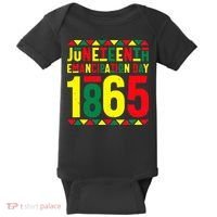 Emancipation Day Juneteenth African 1865 Freedom American Baby Bodysuit thumb 0