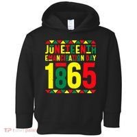 Emancipation Day Juneteenth African 1865 Freedom American Toddler Hoodie thumb 0