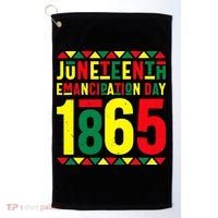 Emancipation Day Juneteenth African 1865 Freedom American Golf Towel thumb 0