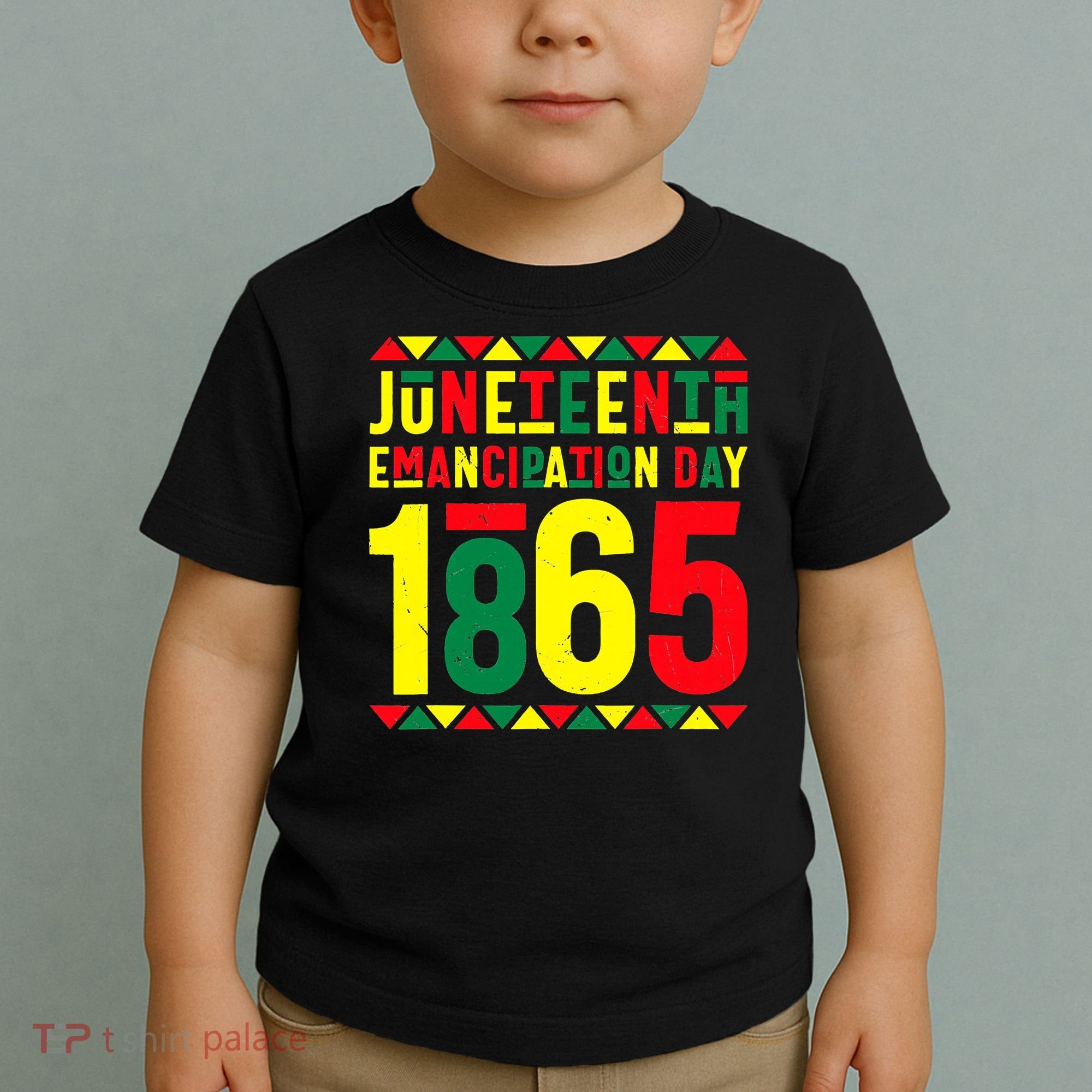 Emancipation Day Juneteenth African 1865 Freedom American Toddler T-Shirt