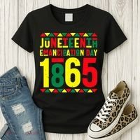 Emancipation Day Juneteenth African 1865 Freedom American Women's T-Shirt thumb 3