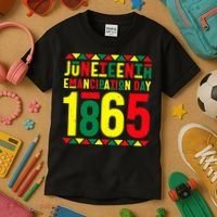 Emancipation Day Juneteenth African 1865 Freedom American Kids T-Shirt thumb 3