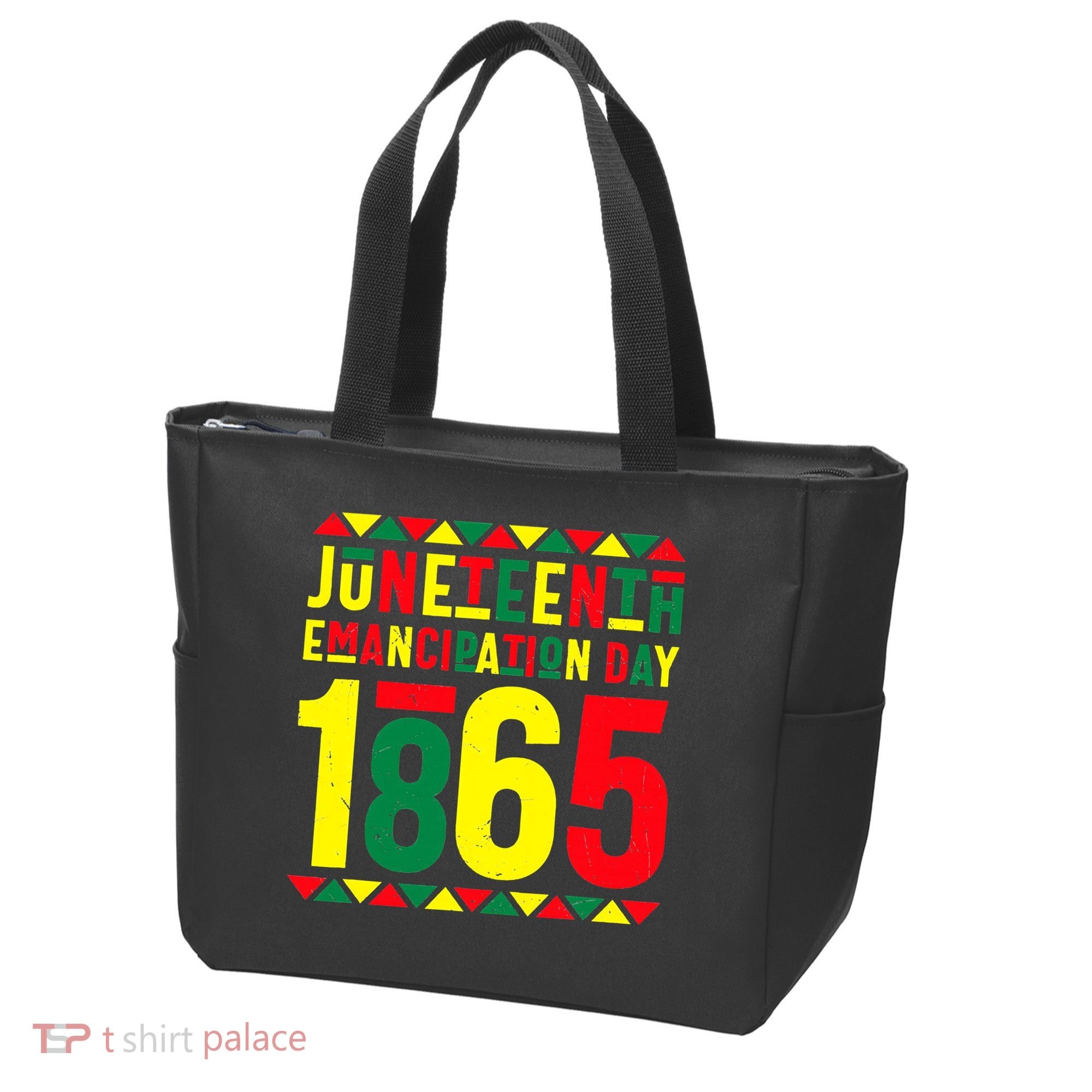 Emancipation Day Juneteenth African 1865 Freedom American Tote Bag