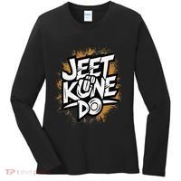 Emotional Damage Jeet Kune Do Jkd Mixed Martial Arts Women's Long Sleeve Shirt thumb 0