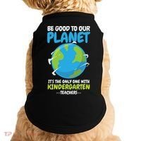 Earth Day Kindergarten Teacher Gift Doggie Tank thumb 0
