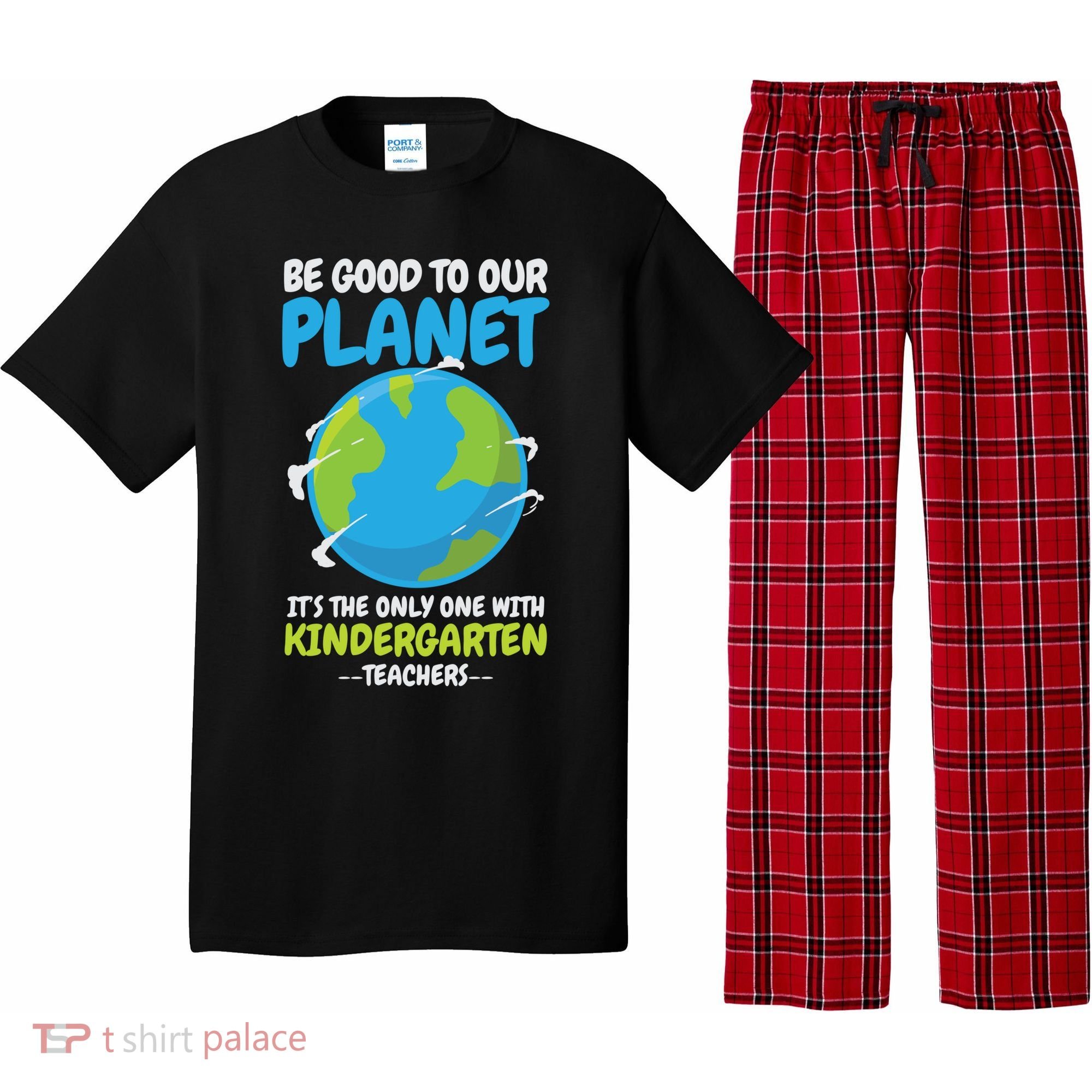 Earth Day Kindergarten Teacher Gift Pajama Set
