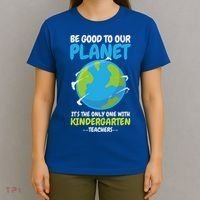 Earth Day Kindergarten Teacher Gift T-Shirt thumb 4