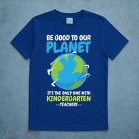 Earth Day Kindergarten Teacher Gift T-Shirt thumb 5
