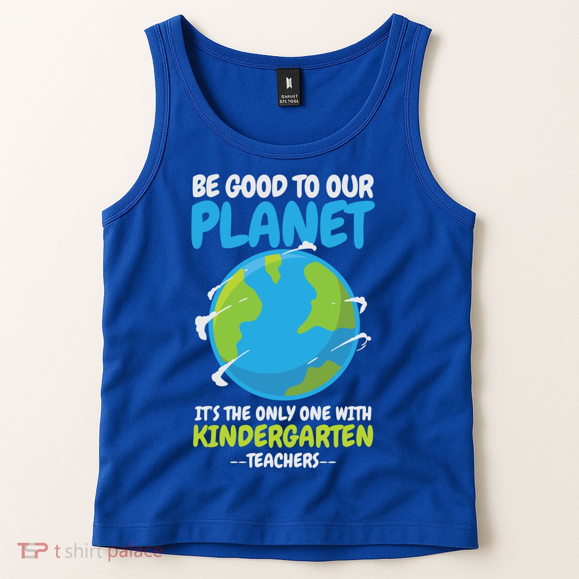 Earth Day Kindergarten Teacher Gift Tank Top