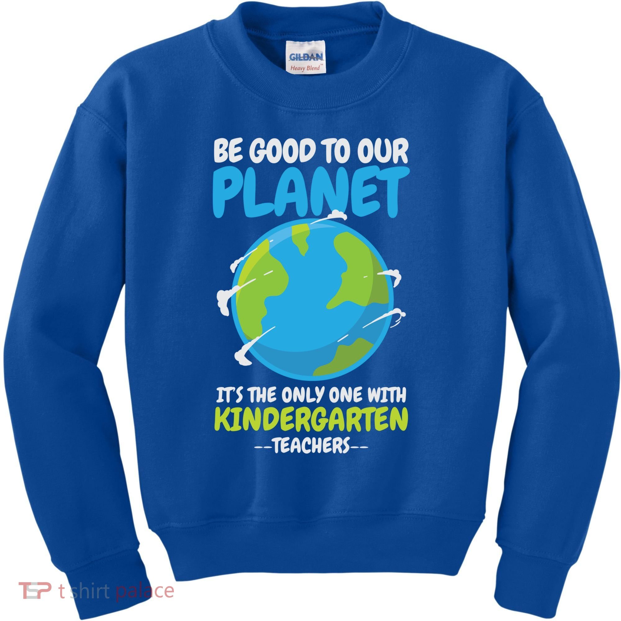 Earth Day Kindergarten Teacher Gift Kids Sweatshirt