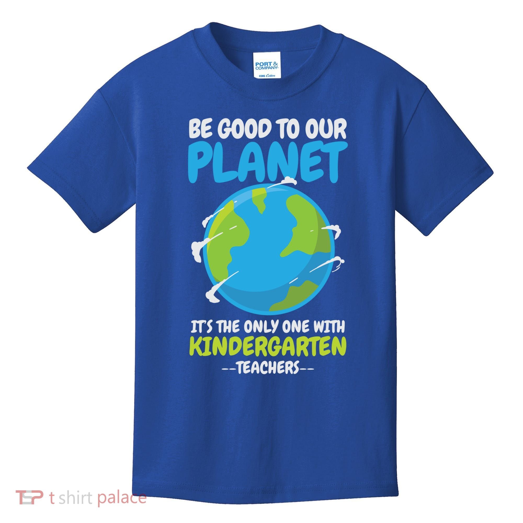 Earth Day Kindergarten Teacher Gift Kids T-Shirt