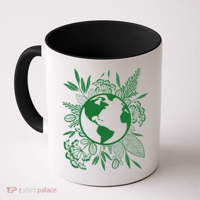 Earth Day Live Green Peace, Love, Reuse, Recycle Coffee Mug