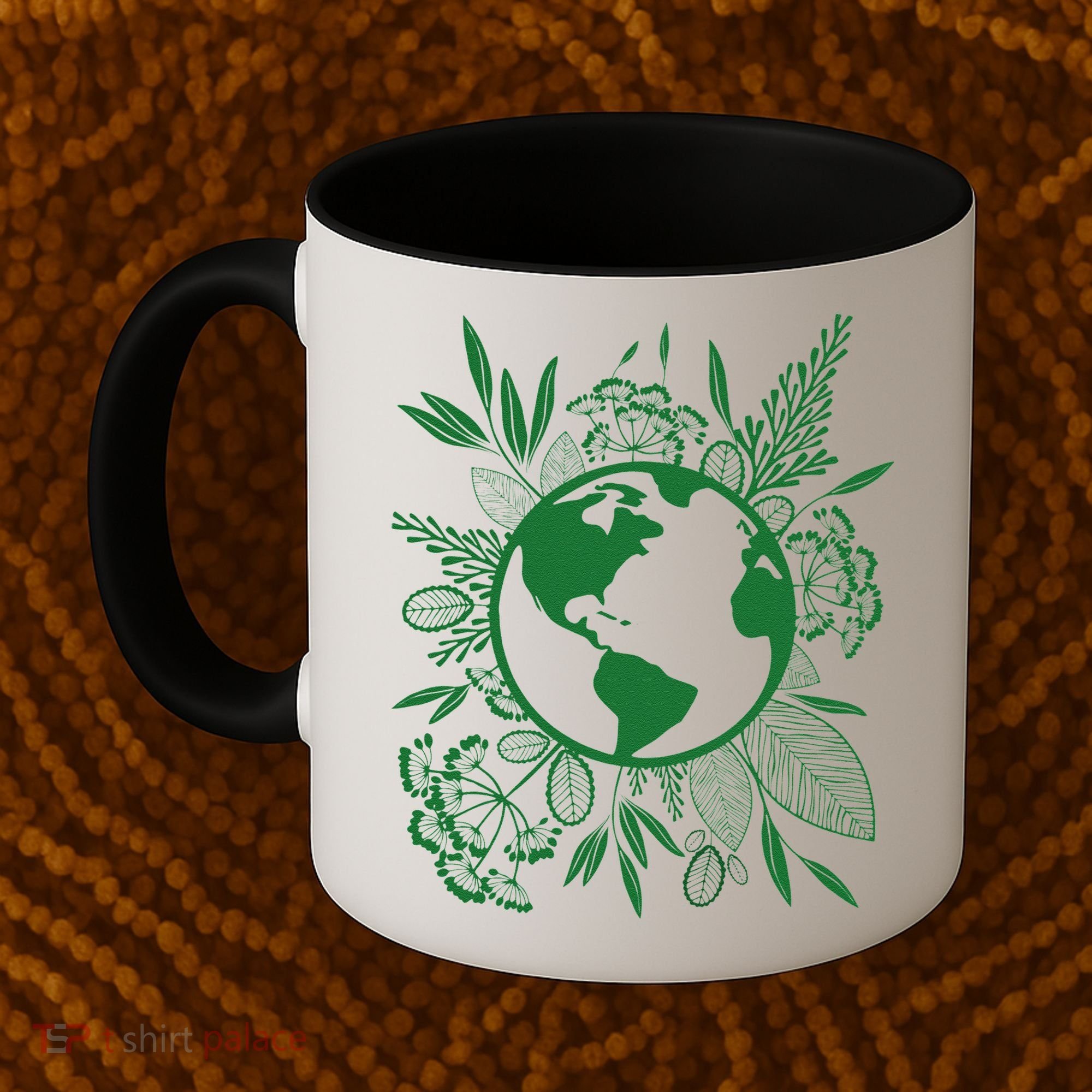Earth Day Live Green Peace, Love, Reuse, Recycle Coffee Mug
