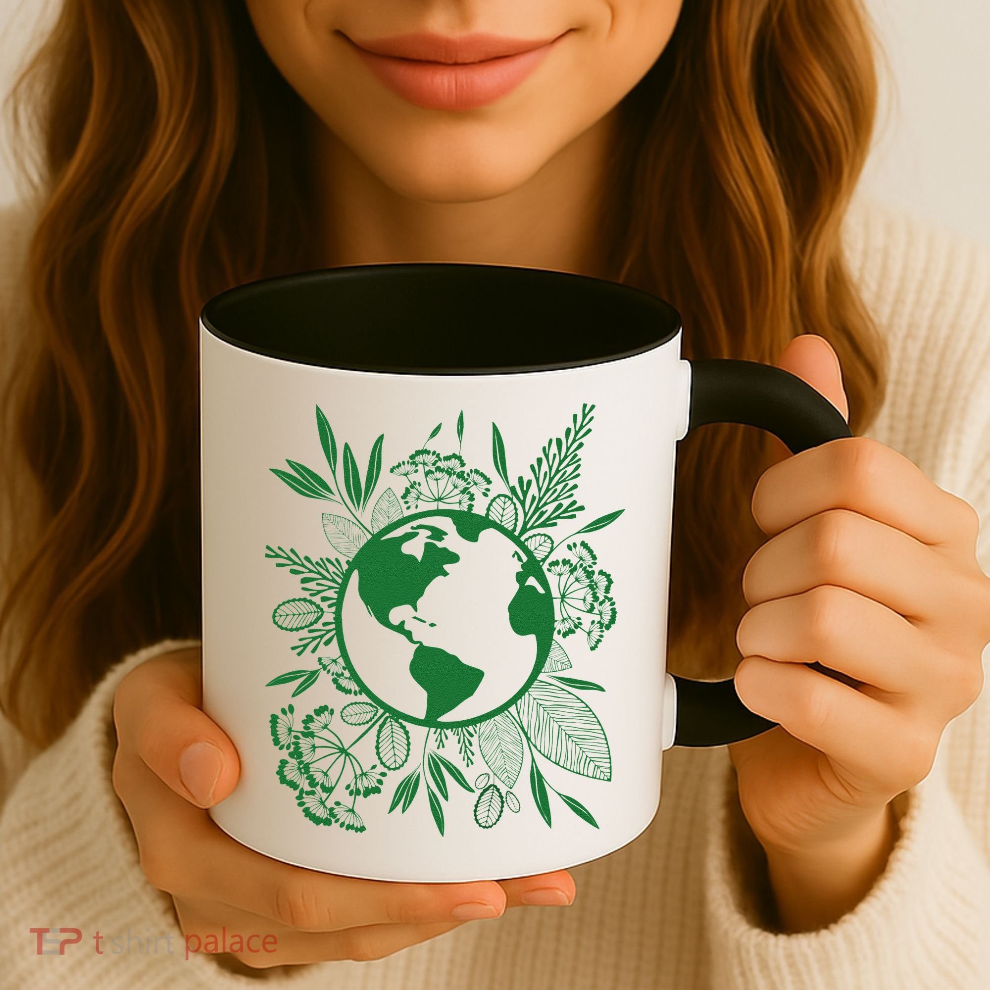 Earth Day Live Green Peace, Love, Reuse, Recycle Coffee Mug