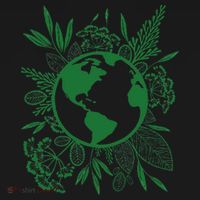 Earth Day Live Green Peace, Love, Reuse, Recycle Women's Hoodie thumb 2