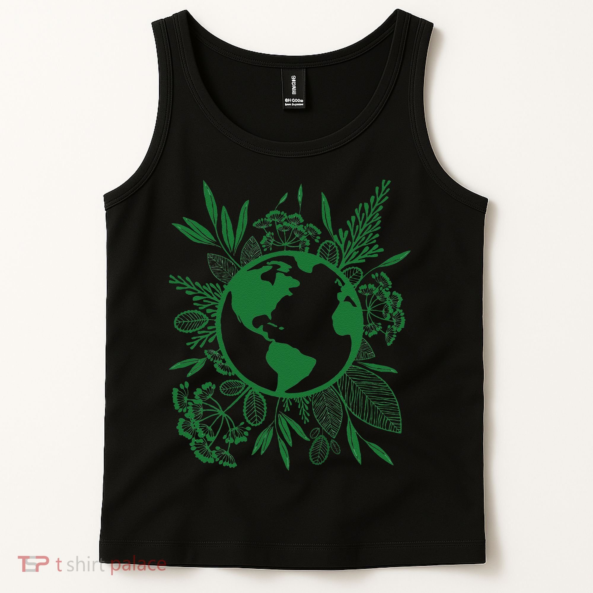Earth Day Live Green Peace, Love, Reuse, Recycle Tank Top