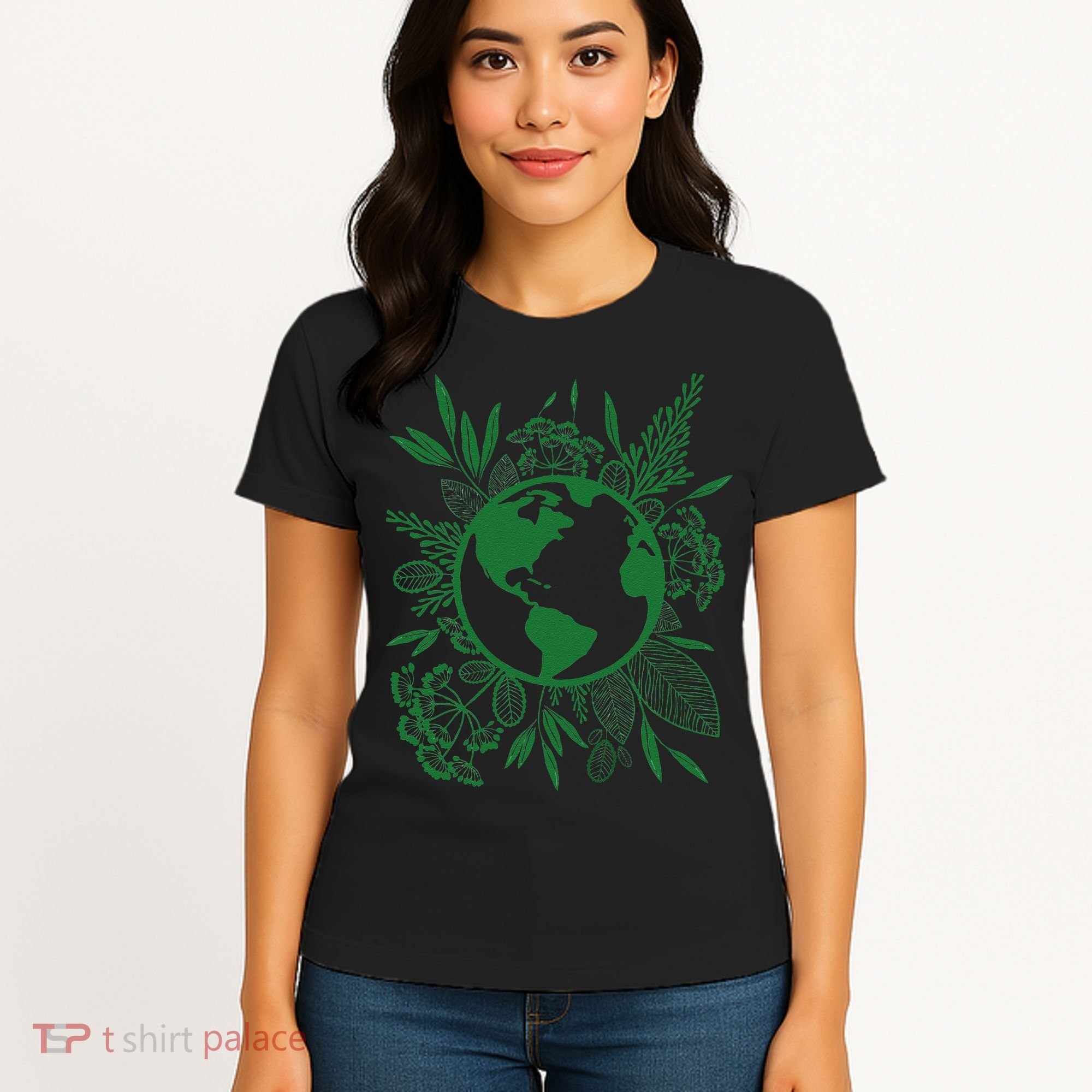 Earth Day Live Green Peace, Love, Reuse, Recycle Women's T-Shirt