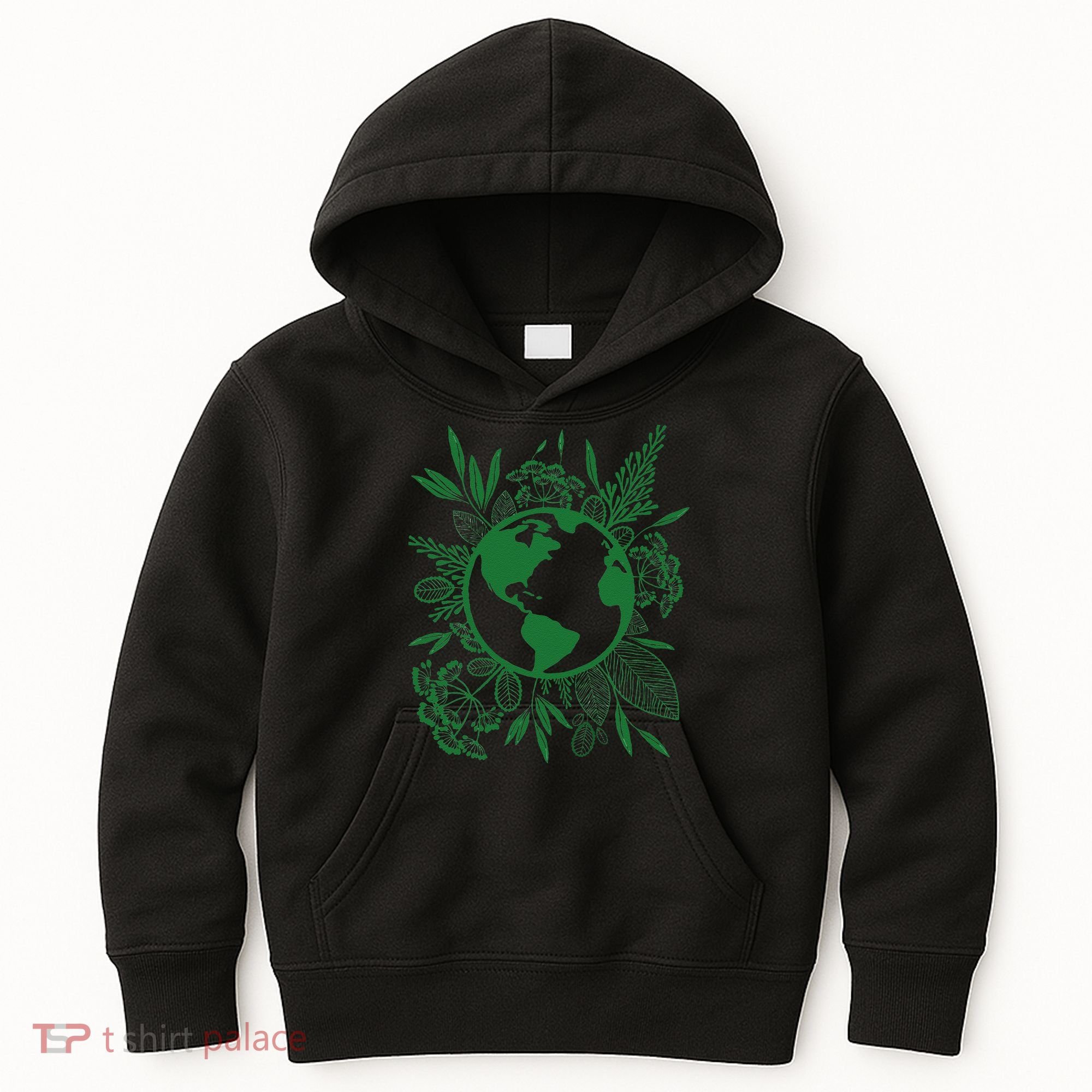 Earth Day Live Green Peace, Love, Reuse, Recycle Kids Hoodie