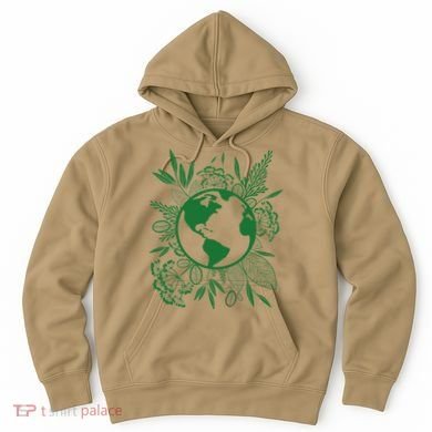 Earth Day Live Green Peace, Love, Reuse, Recycle Hoodie