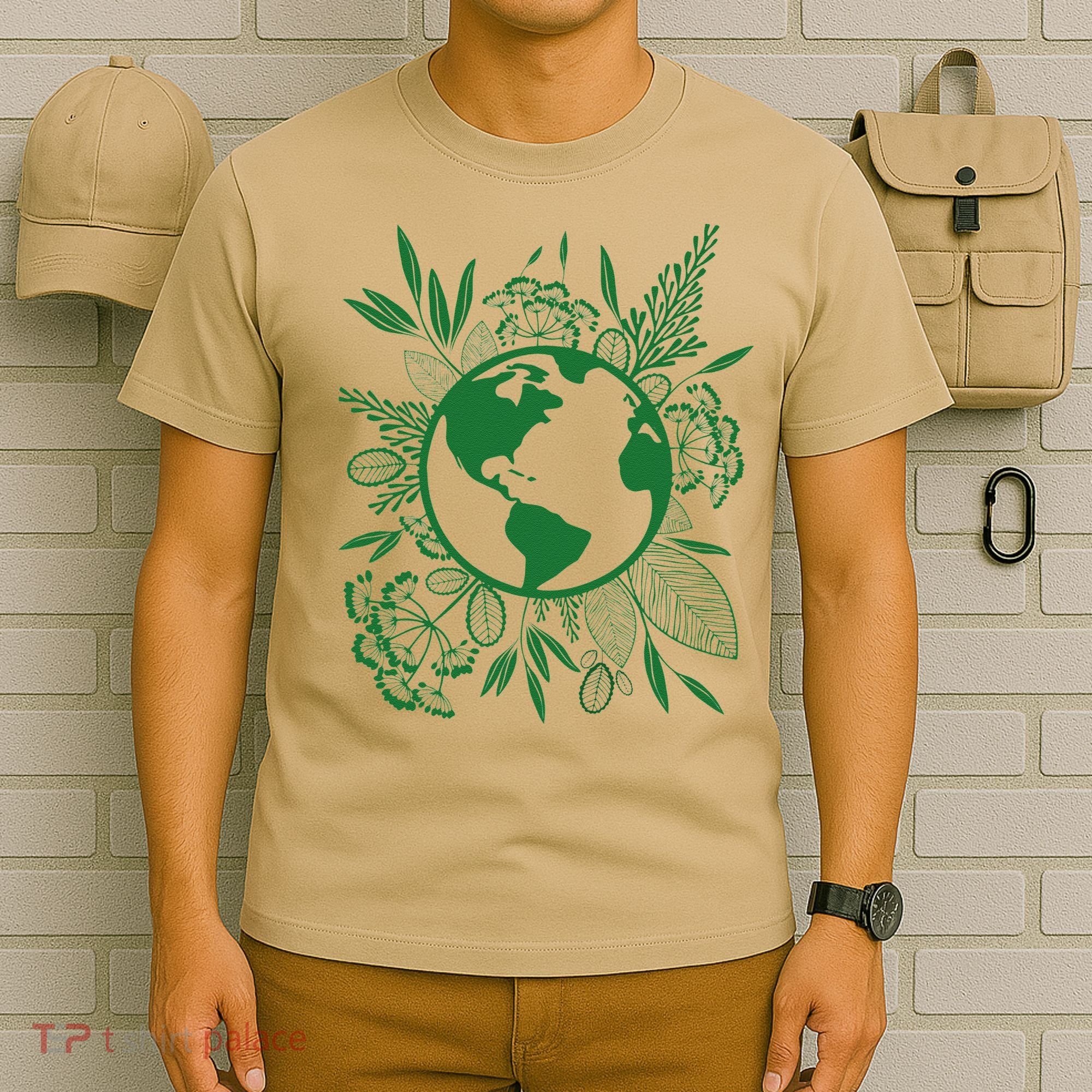 Earth Day Live Green Peace, Love, Reuse, Recycle T-Shirt