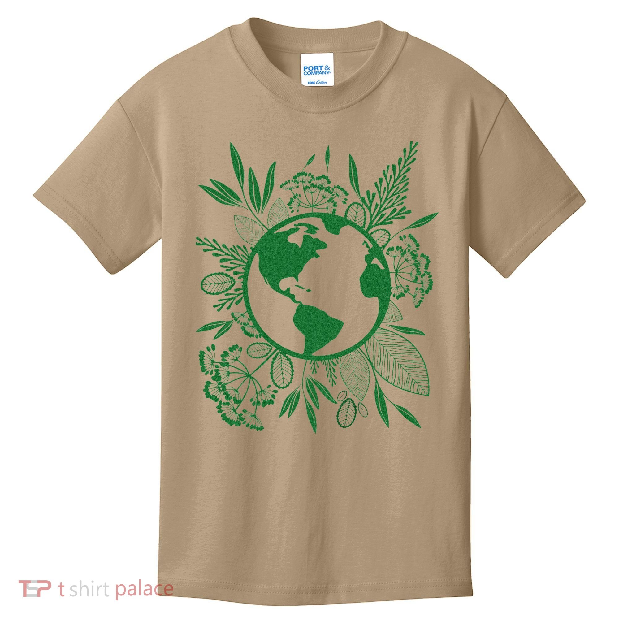 Earth Day Live Green Peace, Love, Reuse, Recycle Kids T-Shirt