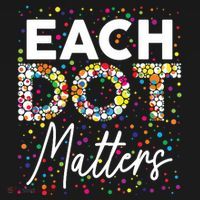 Each Dot Matters Polka Dot Lover Happy Dot Day Hoodie thumb 2