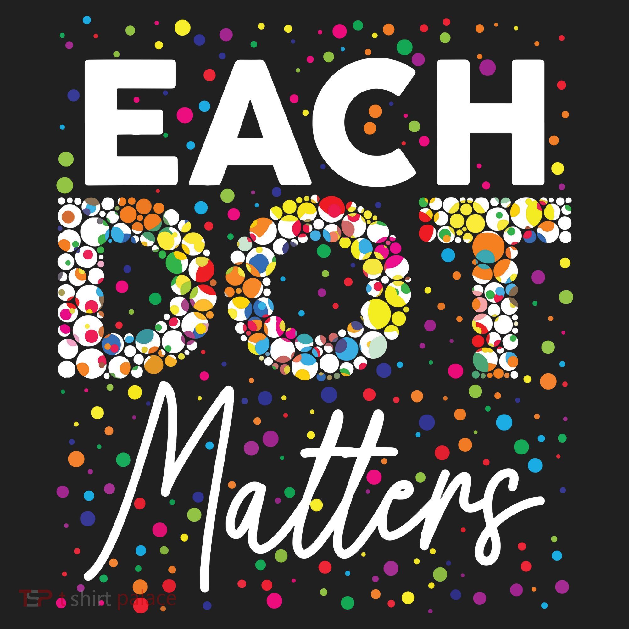 Each Dot Matters Polka Dot Lover Happy Dot Day Beanie