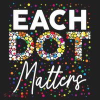 Each Dot Matters Polka Dot Lover Happy Dot Day Tumbler thumb 3