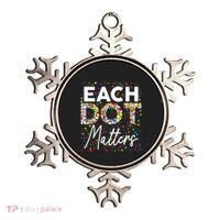 Each Dot Matters Polka Dot Lover Happy Dot Day Ornament thumb 0
