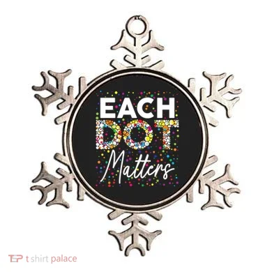 Each Dot Matters Polka Dot Lover Happy Dot Day Ornament