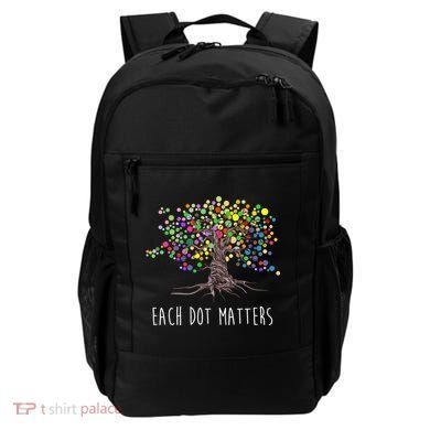 Each Dot Matters Colorful Unity Tree Backpack