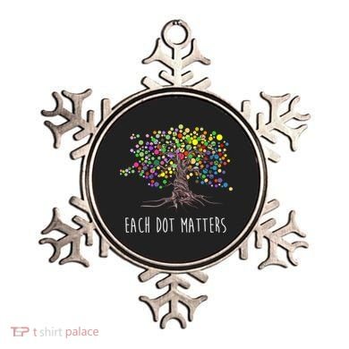 Each Dot Matters Colorful Unity Tree Ornament