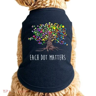 Each Dot Matters Colorful Unity Tree Doggie Tank