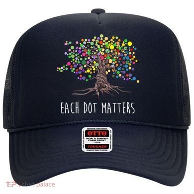 Each Dot Matters Colorful Unity Tree Hat