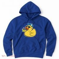 Evil Duck Middle Finger Cheeky Rubber Duck Hoodie thumb 0