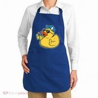 Evil Duck Middle Finger Cheeky Rubber Duck Apron thumb 2