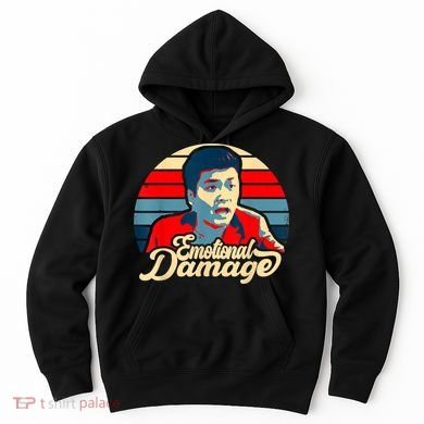 Emotional Damage Meme Funny Asian Guy Retro Hope Sunset Hoodie