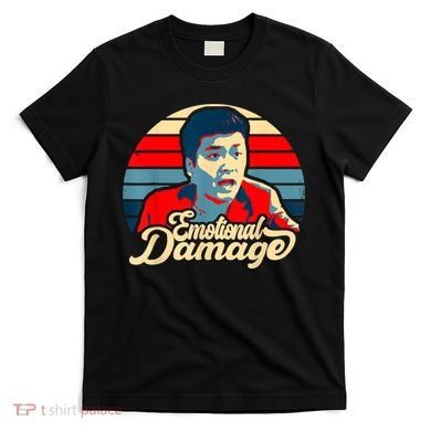 Emotional Damage Meme Funny Asian Guy Retro Hope Sunset T-Shirt