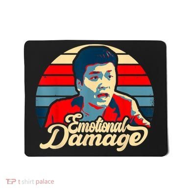 Emotional Damage Meme Funny Asian Guy Retro Hope Sunset Mousepad