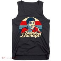 Emotional Damage Meme Funny Asian Guy Retro Hope Sunset Tank Top thumb 0